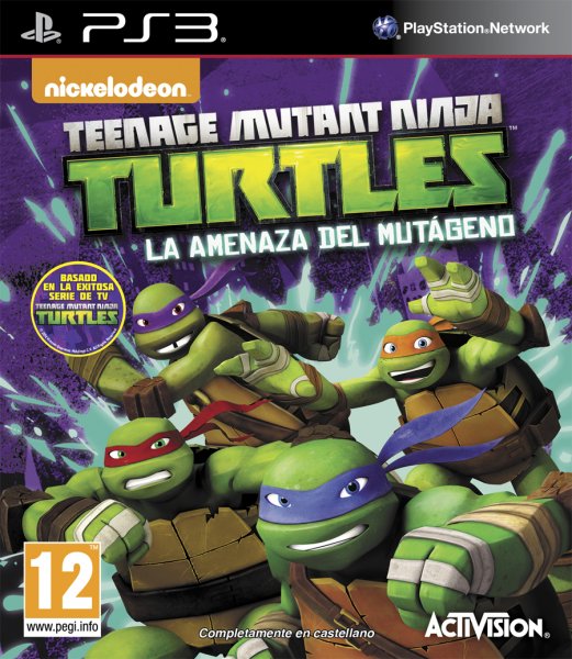 PS3 TMNT LA AMENAZA DEL MUTAGENO